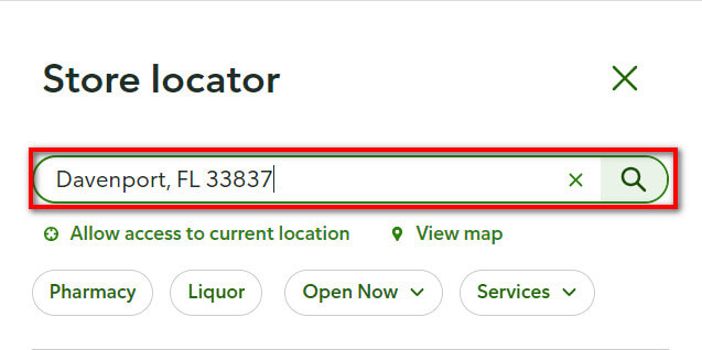 Enter Your Location To Find Your Nearest Publix Store