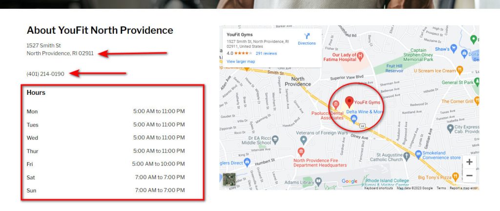 Get Details of Your Nearby YouFit Gym