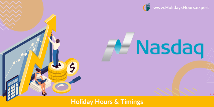 Nasdaq Holiday Hours Calendar