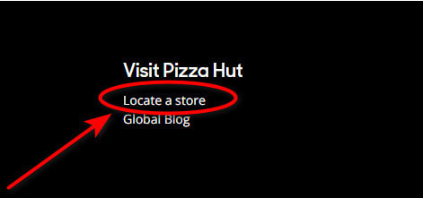 Find the Store Locator on Pizza Hut Website