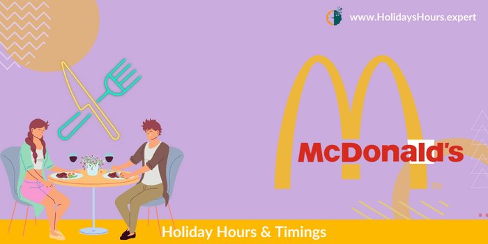 McDonald's Holiday Hours Schedule